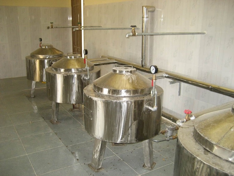Hệ thống nấu cơm bằng hơi nước Đại Việt