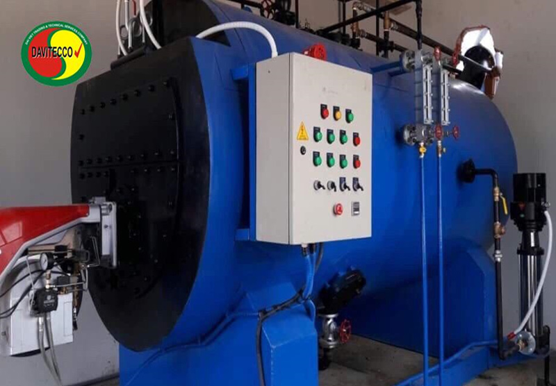 lò hơi đốt dầu & gas