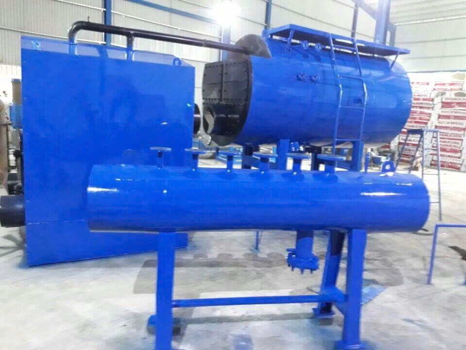 Lò hơi đốt than củi