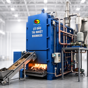Lò dầu tải nhiệt kiểu nằm sử dụng nhiên liệu than, củi và biomass, cung cấp nguồn nhiệt ổn định, nhiệt độ cao và tiết kiệm chi phí vận hành. Thiết bị phù hợp cho các nhà máy cần gia nhiệt gián tiếp, vận hành liên tục và tận dụng nguồn nhiên liệu rắn sẵn có.