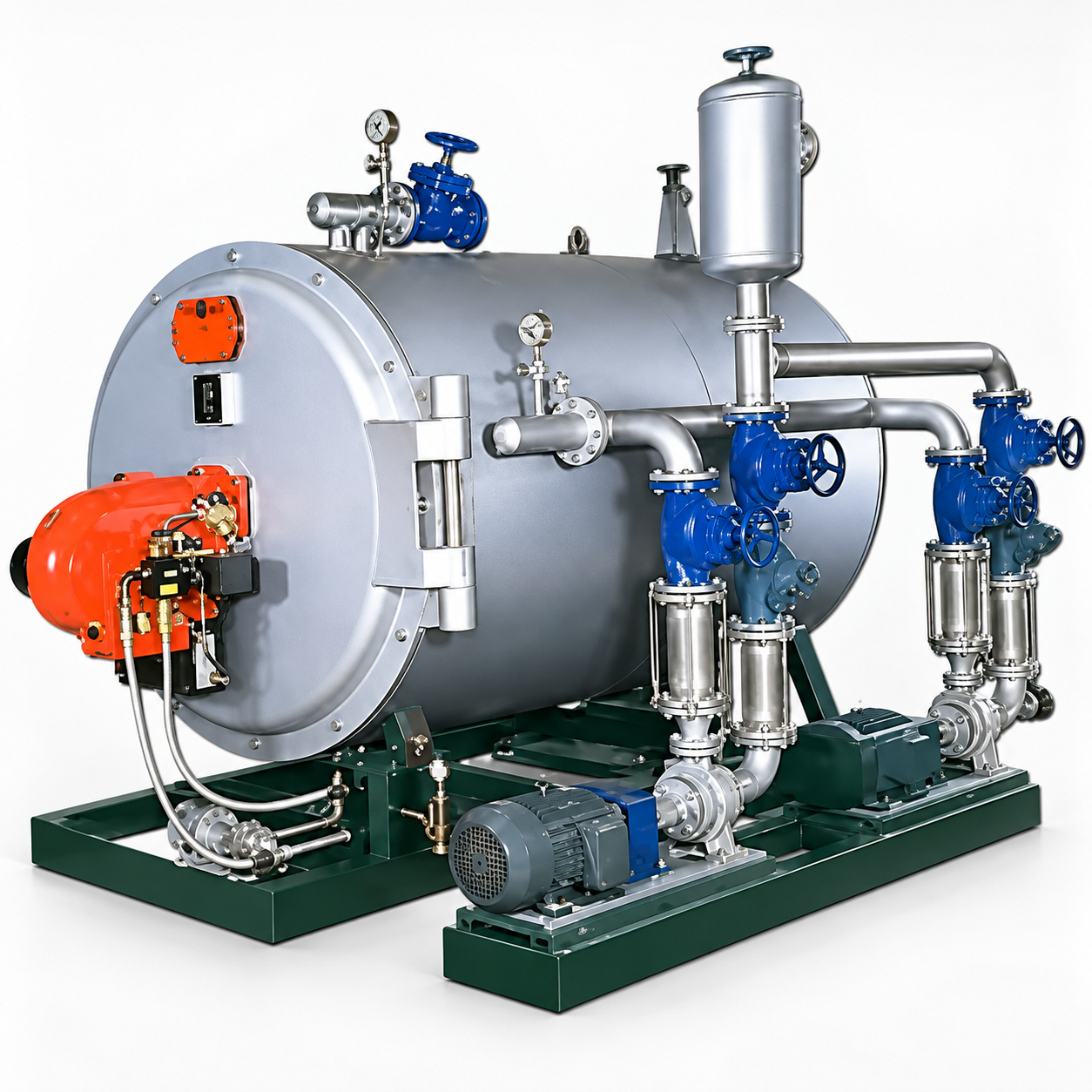 Lò dầu tải nhiệt đốt dầu/gas (DO/FO/LPG/CNG) - Ảnh 3
