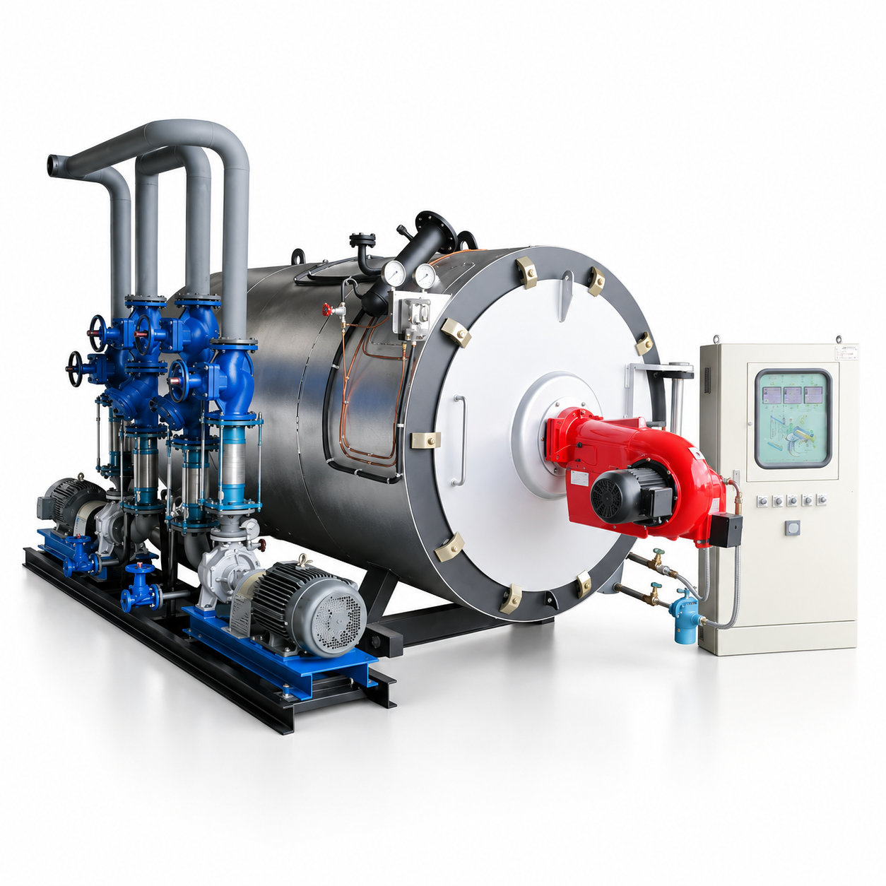 Lò dầu tải nhiệt đốt dầu/gas (DO/FO/LPG/CNG) - Ảnh 2