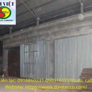 Hệ thống hầm sấy gỗ / sấy nông sản