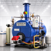 Hình ảnh lò hơi đốt dầu/gas công nghiệp được thiết kế hiện đại, gia nhiệt nhanh, cung cấp nguồn hơi ổn định và dễ điều chỉnh công suất. Thiết bị phù hợp cho nhà máy thực phẩm, dệt may, giặt là, chế biến và nhiều ngành sản xuất cần nguồn hơi liên tục.