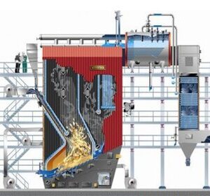 Lò hơi tầng sôi đốt biomass (Trấu, mùn cưa, vỏ hạt)