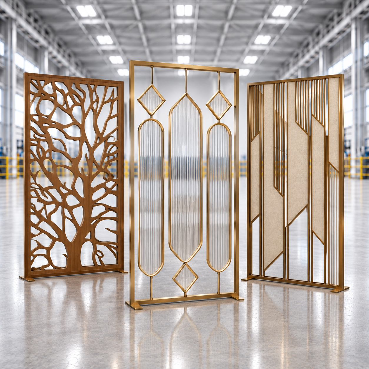 Vách ngăn & Tấm trang trí CNC